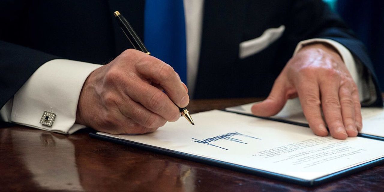 Trump Just Signed Two Bills That Are Actually In Support Of Women’s Rights