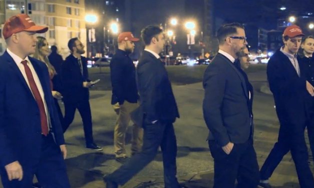 WATCH: Proud Boys vs. Antifa Fight Breaks Out During #GavinAtNYU Event