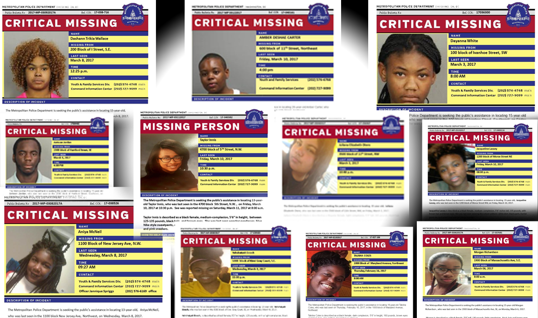 #MissingDCGirls Trend Sparks Social Media Outrage