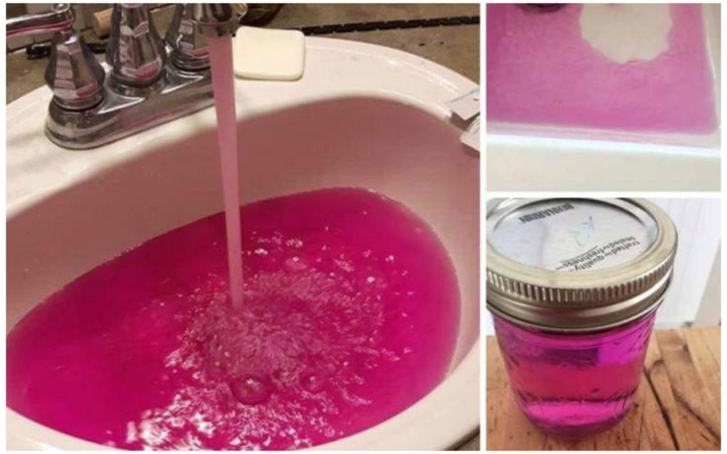 Residents Horrified After Their Tap Water Came Out Hot Pink For This Gross Reason