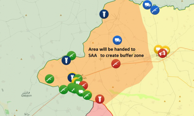 Syrian Democratic Forces Handover Territory To Syrian Arab Army To Create Buffer Zone Against Turkish Army