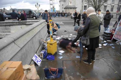 Bodies on Westminster Bridge