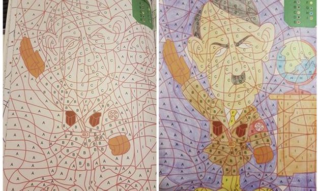 Dutch Retailer Apologizes for Hitler Appearance in Kids’ Coloring Book
