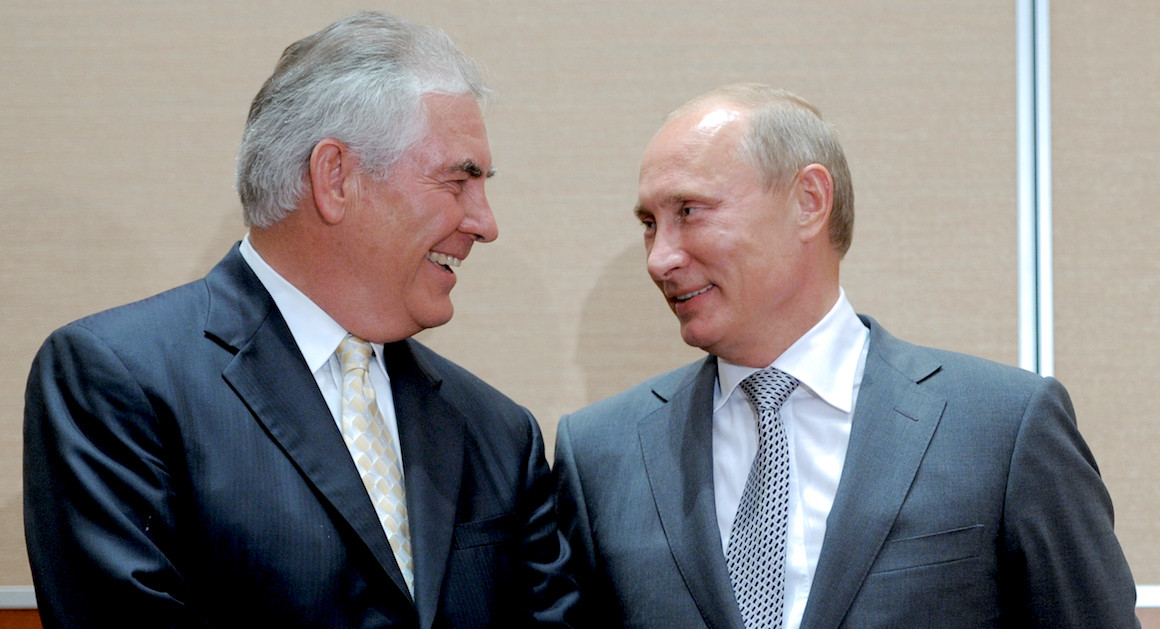 Tillerson and Lavrov Hold Press Conference After Meeting With Putin