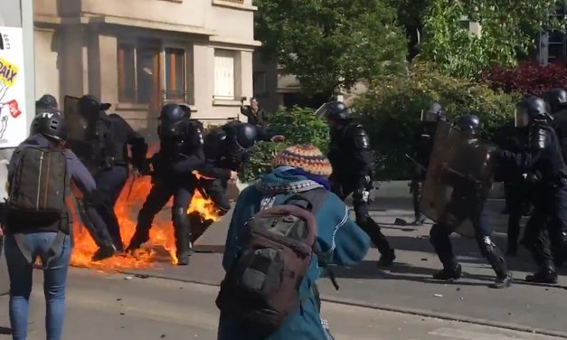 VIDEO: MAY DAY PARIS FRANCE, MOST INSANE PROTEST FOOTAGE