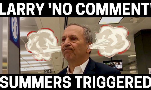 VIDEO: Globalist Banker Larry Summers REALLY Does Not Like Bilderberg Question
