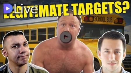 Are Alex Jones And School Buses Legitimate Targets?