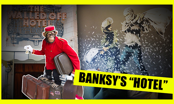 I Spent The Night In The Banksy Hotel And It Was AMAZING!
