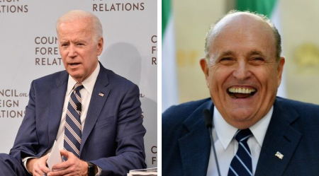 Biden Campaign Demands TV Networks Stop Allowing Rudy Giuliani on Air