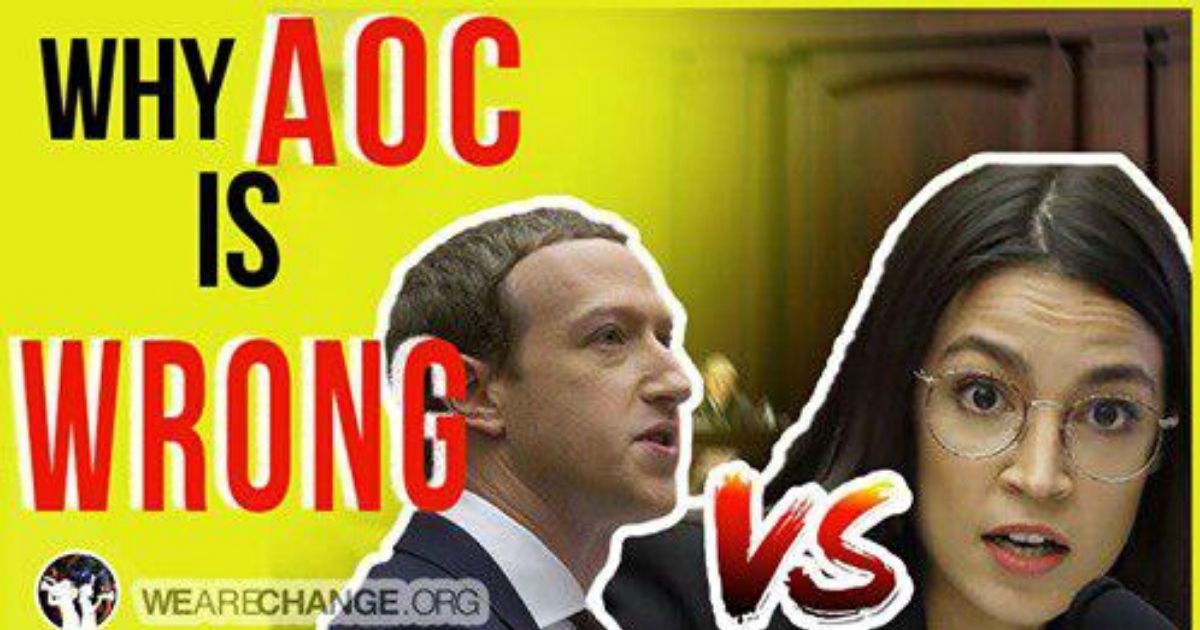 Zuckerberg’s Policies Are Scary, but AOC Took It to a New Level!