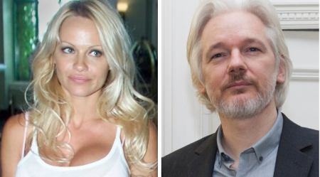 Pamela Anderson Threatened by Prison Chief While Visiting Assange