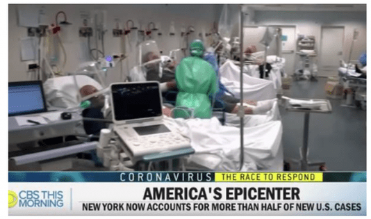 CBS Busted Using Italian Hospital Video During Report on New York City