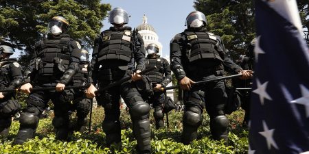 U.S. Government Buys Riot Gear and Increases Security Funding, Citing Coronavirus Pandemic