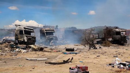 As COVID-19 Grips Yemen, Saudi Warplanes Target Trucks Full of Medical Supplies