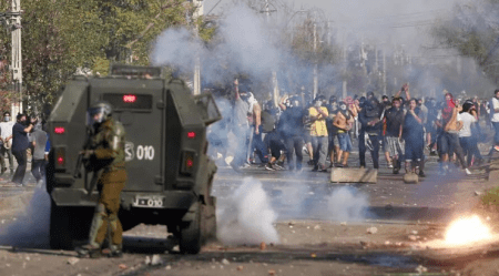 “Thousands Are Starving”: Protesters Clash With Soldiers as Coronavirus Cases Soar in Chile