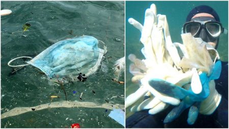 With 194 Billion Masks and Gloves Used Monthly, New Wave of Plastic Pollution Hits Oceans, Beaches