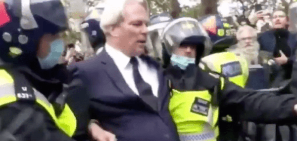 German Professor Arrested After Speaking at "We Do Not Consent" Rally in London