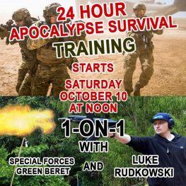 Exclusive 24-Hour Apocalypse Survival Training: 1-on-1 With Special Forces Green Beret & Luke Rudkowski