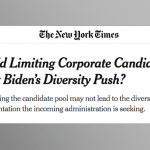 MSM Already Helping Next Administration Hide Corruption Under ‘Diversity’ Banner