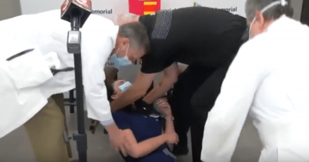 WATCH: Tennessee Nurse Collapses Minutes After Taking COVID-19 Vaccine