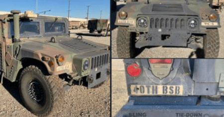 Armored Humvee Stolen From Military Base Ahead of Planned Armed Protests at State Capitols
