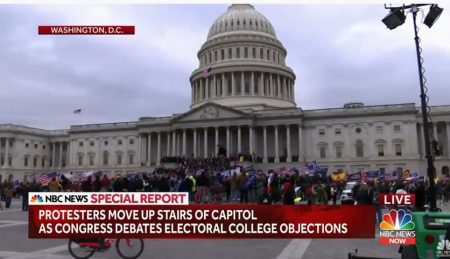 LIVE: US Capitol Buildings Go Into Lockdown as Trump Supporters Storm D.C. and Tear Down Security Fences