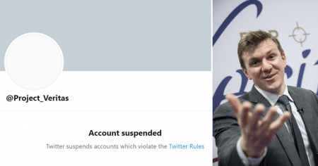 Twitter Suspends Project Veritas After Locking Founder James O’Keefe’s Personal Account