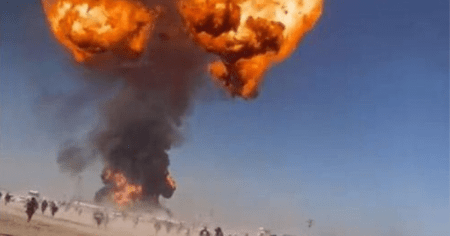 “Powerful Enough to Be Spotted From Space”: Fuel Tanker Convoy Explodes at Afghan-Iran Border