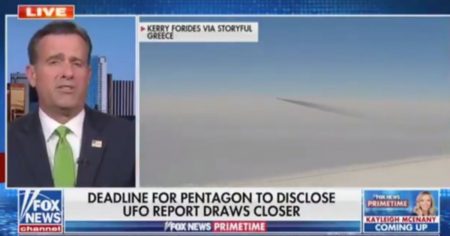 Former Trump Intel Chief Reveals “Quite a Few More UFOs Detected Than Public Knows”