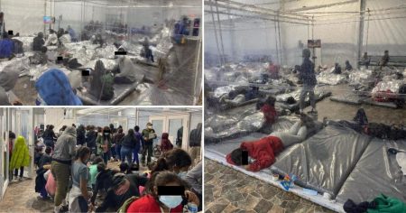Border Facility Photos Leak Revealing Hundreds of Children Huddled in “Terrible Conditions”