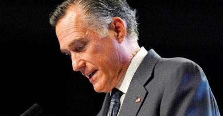 Watch: Mitt Romney Raucously Booed at Utah Republican Party’s Organizing Convention