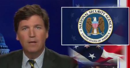 NSA Whistleblower Reveals to Tucker Carlson That Biden Admin Spying on His Communications