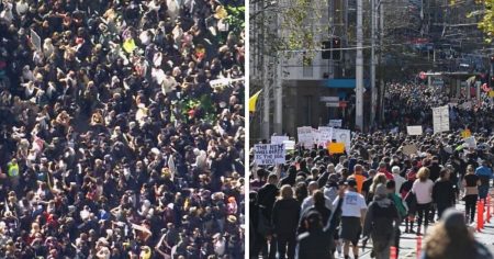 Tens of Thousands Join Anti-Lockdown Protests in Australia Amid New Restrictions