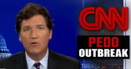 Tucker Carlson Slams “Pedo Outbreak” at CNN
