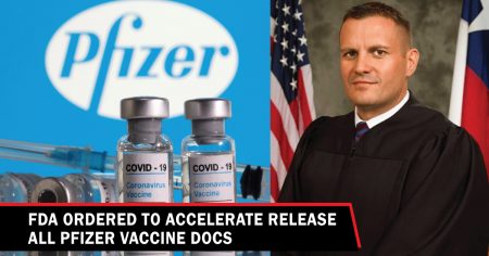 FDA Asks Court to Delay First 55K Pages of Docs They Used to License COVID-19 Vaccine; Pfizer Joins Case