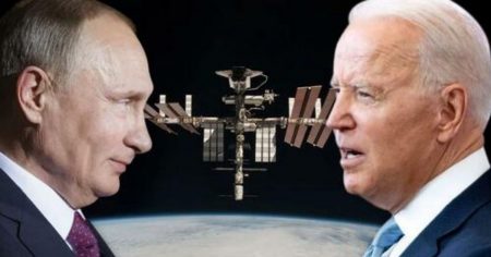 Russian Space Chief Warns ISS Will Plunge From Orbit If Biden Sanctions Implemented And Could Strike U.S.