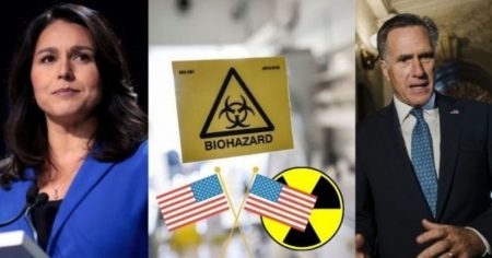 Tulsi Gabbard Smeared as “Treasonous Liar” by Mitt Romney Over Ukraine Biolab Concerns