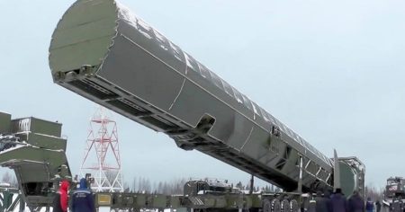 Russia Tests Nuclear-Capable “SATAN II” ICBM as Putin Warns Enemies It’s “Food for Thought”