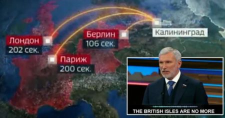 Russian TV Warns Britain Can Be “Drowned in Radioactive Tsunami” by Single Strike