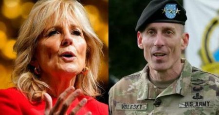Army General Suspended Over Tweet to Jill Biden: “Glad You Finally Know What a Woman Is”