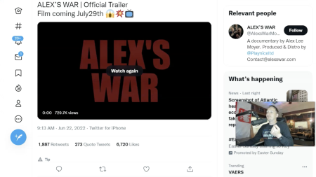 My Review Of Alex’s War
