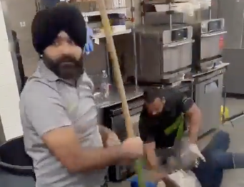 He Got His A** BEAT!!!