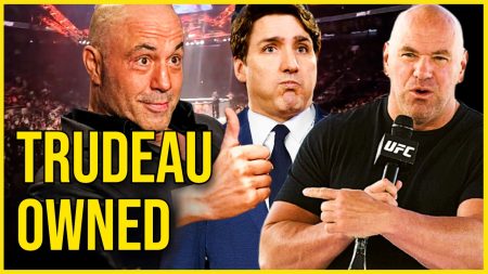Joe Rogan And The Non-Woke UFC Launch Takedown Of Trudeau!