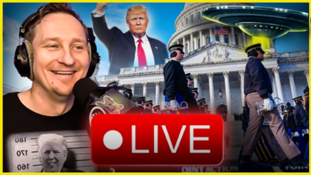 ALIENS AVERTED! Live Donald Trump Inauguration — Which DISCLOSURES Come First?