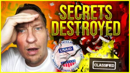 USAID Now Mass Shredding And BURNING “Secret” Documents!