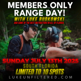 Range Day – Sunday July 13 – South Florida