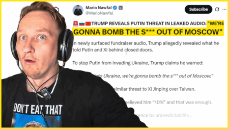 He ACTUALLY said it…