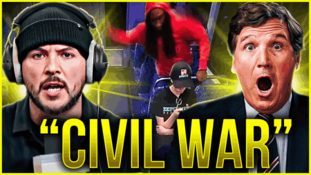 Tucker Carlson and Tim Pool Issue Civil & Race War Warnings